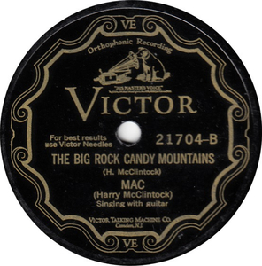 The Big Rock Candy Mountain